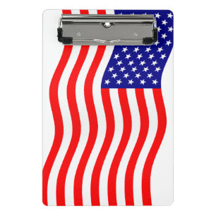 Flagge der USA - Ihre Ideen Mini Klemmbrett