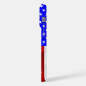 Flagge der USA iPhone Hülle (Linke Seite)