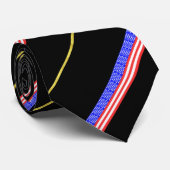 Flagge der USA Krawatte (Gerollt)