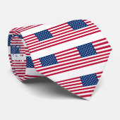 Flagge der USA Krawatte (Gerollt)