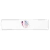 Flagge der USA Kurzer Tischläufer (Horizontal)