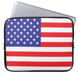 Flagge der USA Laptopschutzhülle