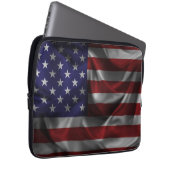Flagge der USA Laptopschutzhülle (Vorne Rechts)