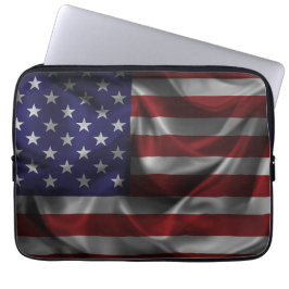 Flagge der USA Laptopschutzhülle