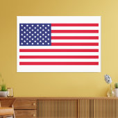 Flagge der USA Leinwanddruck (Insitu (Wohnzimmer))