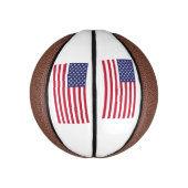 Flagge der USA Mini Basketball (Vertikal)