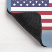 Flagge der USA Mousepad (Ecke)