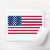 Flagge der USA Mousepad (Mit Mouse)