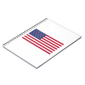 Flagge der USA Notizblock (Linke Seite)