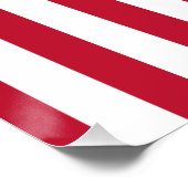 Flagge der USA Poster (Ecke)