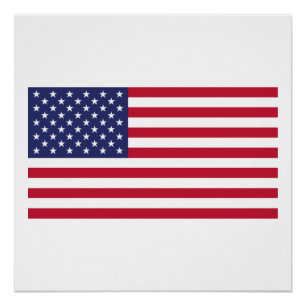 Flagge der USA Poster