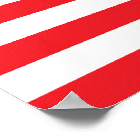 Flagge der USA Poster (Ecke)