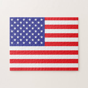 Flagge der USA Puzzle