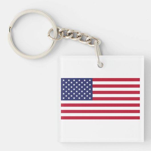 Flagge der USA Schlüsselanhänger (Vorderseite)