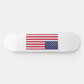 Flagge der USA Skateboard (Horizontal)
