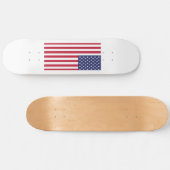 Flagge der USA Skateboard (Horizontal)