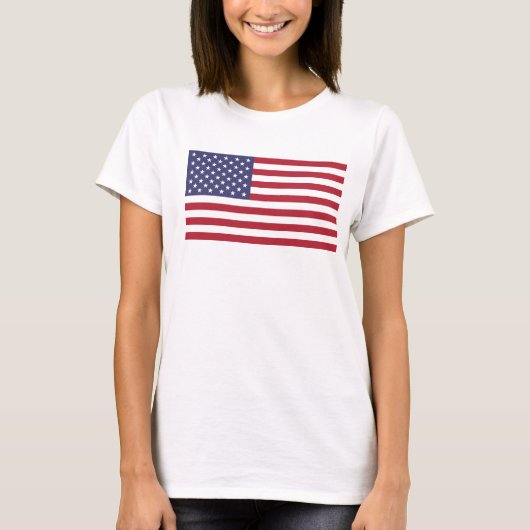 Flagge der USA T-Shirt (Vorderseite)