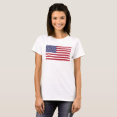 Flagge der USA T-Shirt (Vorne ganz)
