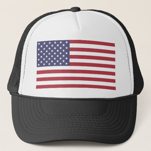 Flagge der USA Truckerkappe (Vorderseite)