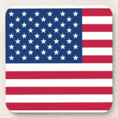 Flagge der USA Untersetzer (Vorderseite)