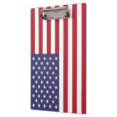 Flagge der USA (USA) Klemmbrett (Links)
