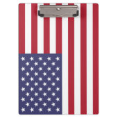 Flagge der USA (USA) Klemmbrett (Vorderseite)