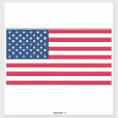 Flagge der USA - USA - Patriotik Aufkleber (Blatt)
