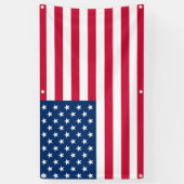 Flagge der USA - USA - Patriotik Banner (Vertikal)