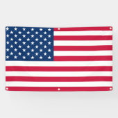 Flagge der USA - USA - Patriotik Banner (Horizontal)