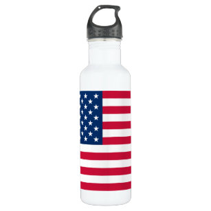 Flagge der USA - USA - Patriotik Edelstahlflasche