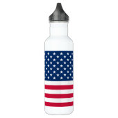 Flagge der USA - USA - Patriotik Edelstahlflasche (Links)