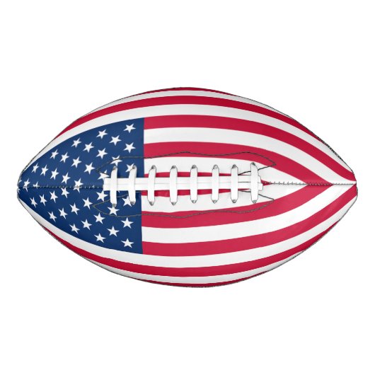 Flagge der USA - USA - Patriotik Football (Vorderseite)