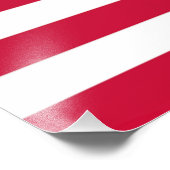Flagge der USA - USA - Patriotik Fotodruck (Ecke)