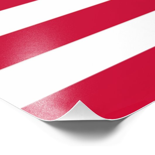 Flagge der USA - USA - Patriotik Fotodruck (Ecke)