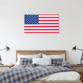 Flagge der USA - USA - Patriotik Leinwanddruck (Insitu (Schlafzimmer))