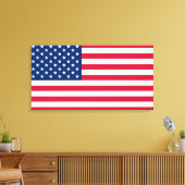 Flagge der USA - USA - Patriotik Leinwanddruck (Insitu (Wohnzimmer))