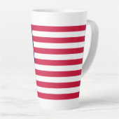 Flagge der USA - USA - Patriotik - Milchtasse (Rechte Ecke)