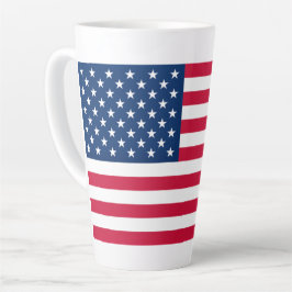 Flagge der USA - USA - Patriotik - Milchtasse