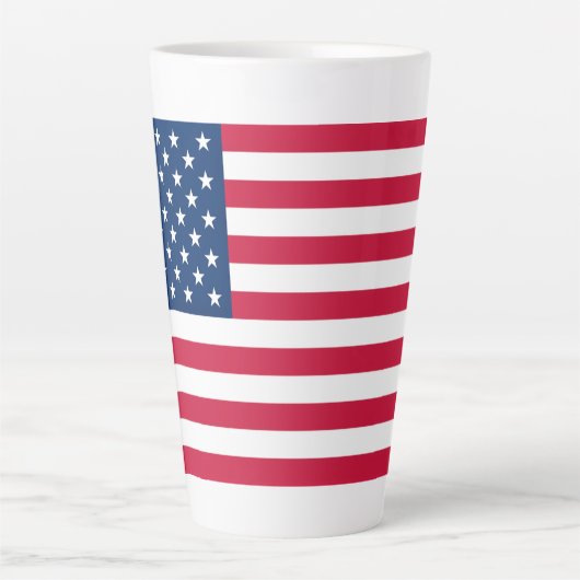 Flagge der USA - USA - Patriotik - Milchtasse (Vorderseite)