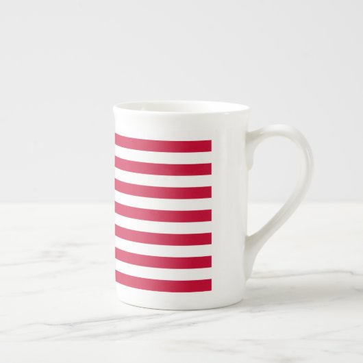 Flagge der USA - USA - Patriotik - Porzellantasse (Rechts)