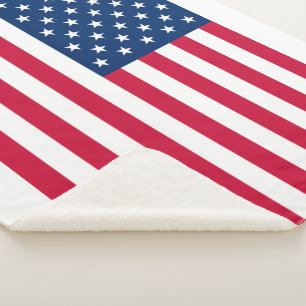 Flagge der USA - USA - Patriotik Sherpadecke
