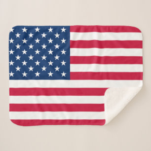 Flagge der USA - USA - Patriotik Sherpadecke