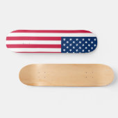 Flagge der USA - USA - Patriotik Skateboard (Horizontal)