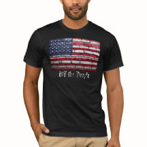 Flagge der USA WIR das Volk 