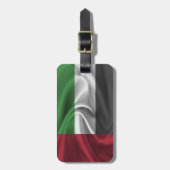 Flagge der VAE Gepäckanhänger (Vorderseite vertikal)