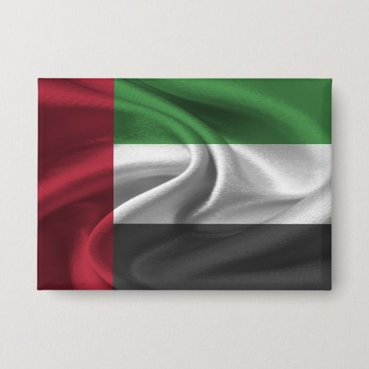 Flagge der VAE-Taste Button (Vorderseite)