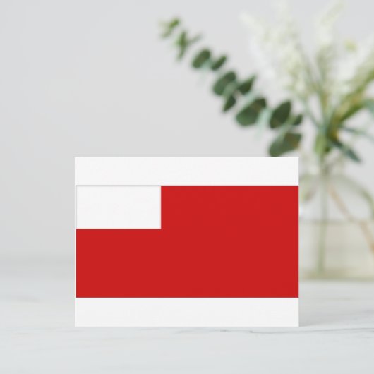 Flagge der Vereinigten Arabischen Emirate Abu Dhab Postkarte (Stehend Vorderseite)