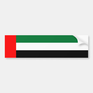 Flagge der Vereinigten Arabischen Emirate (AE) Autoaufkleber
