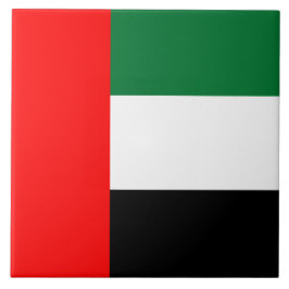 Flagge der Vereinigten Arabischen Emirate (AE) Fliese