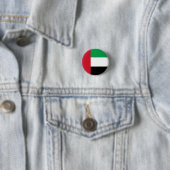 Flagge der Vereinigten Arabischen Emirate Button (Beispiel)